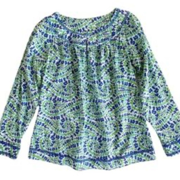 Vineyard Vines Green & Blue Tunic - Picture 1 of 6
